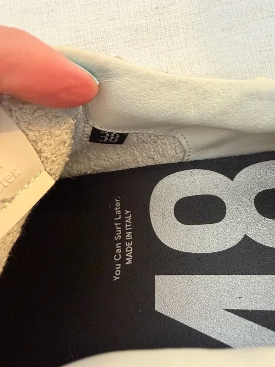 P448 Gray Suede Sneakers - Picture 4 of 6